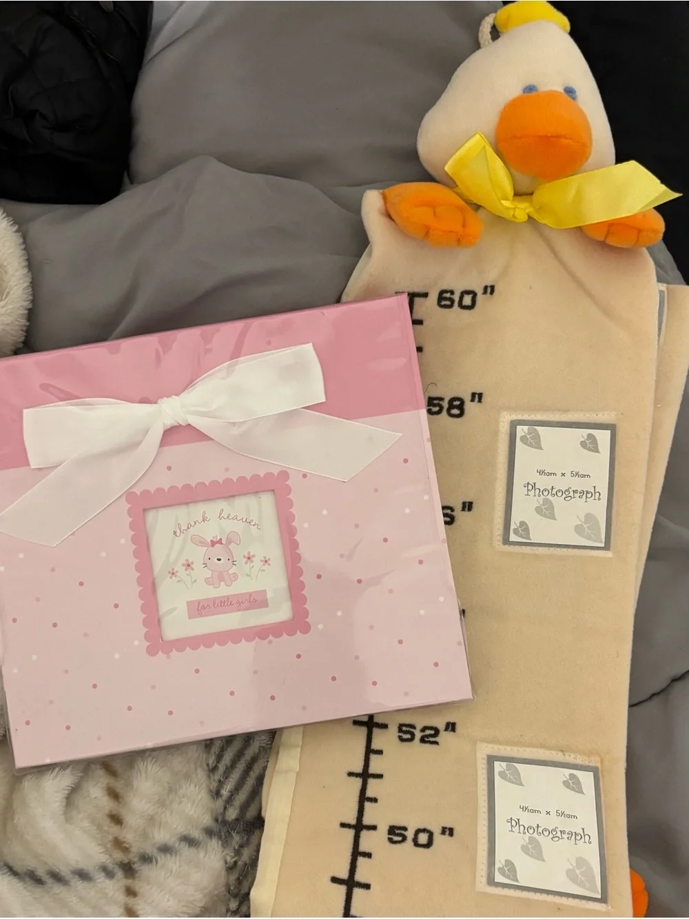 Carter's Pink Polka Dot Gift Box with White Bow